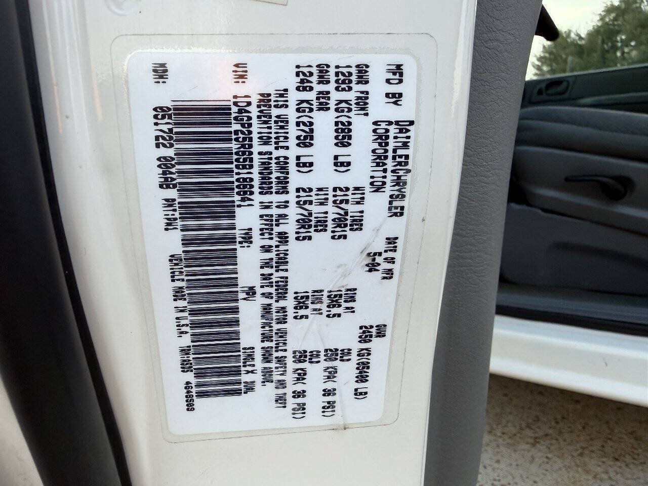 Used 2005 Dodge Caravan SE w/ Popular Equipment Group FWD image 20