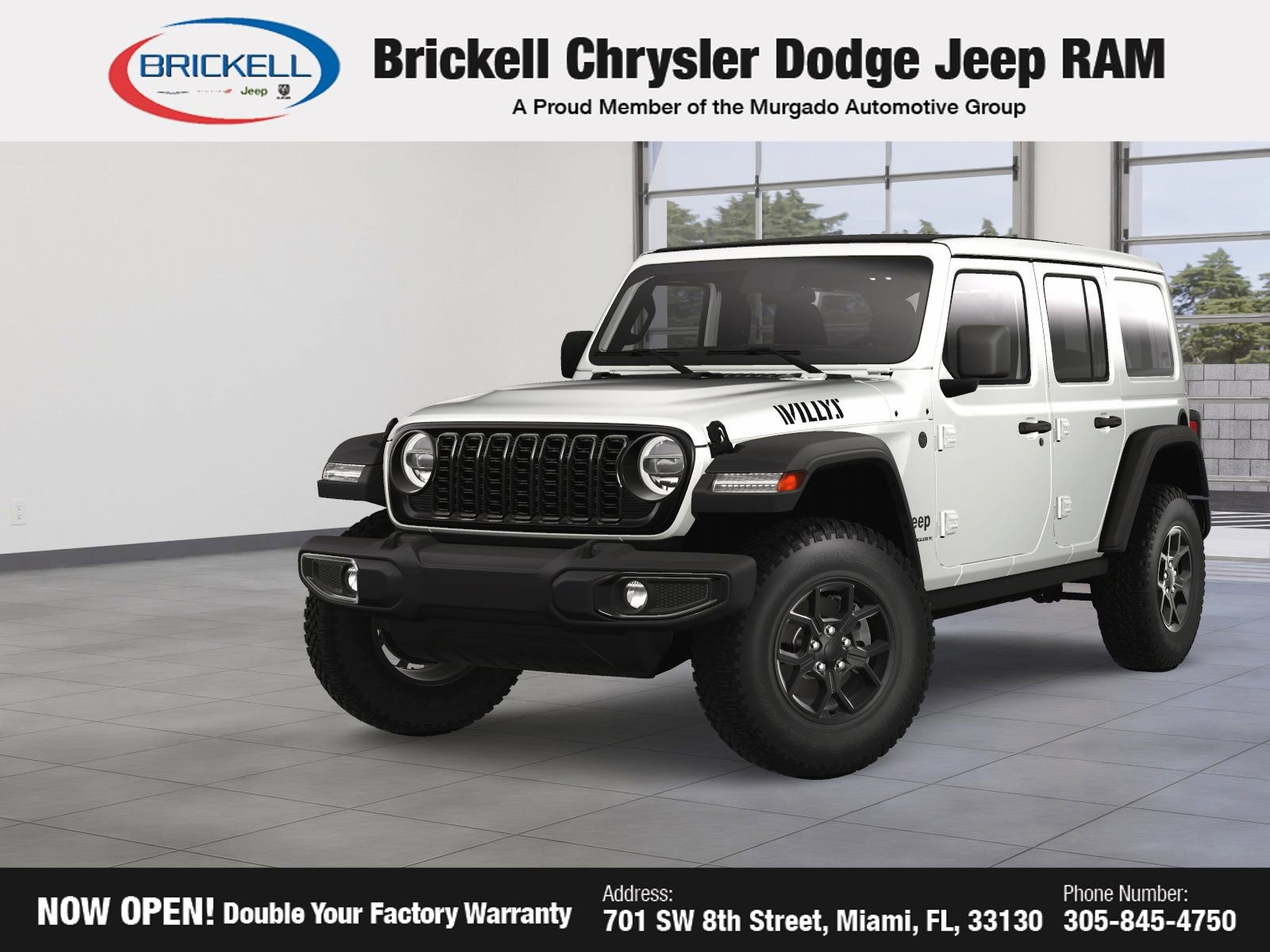 New 2025 Jeep Wrangler Willys