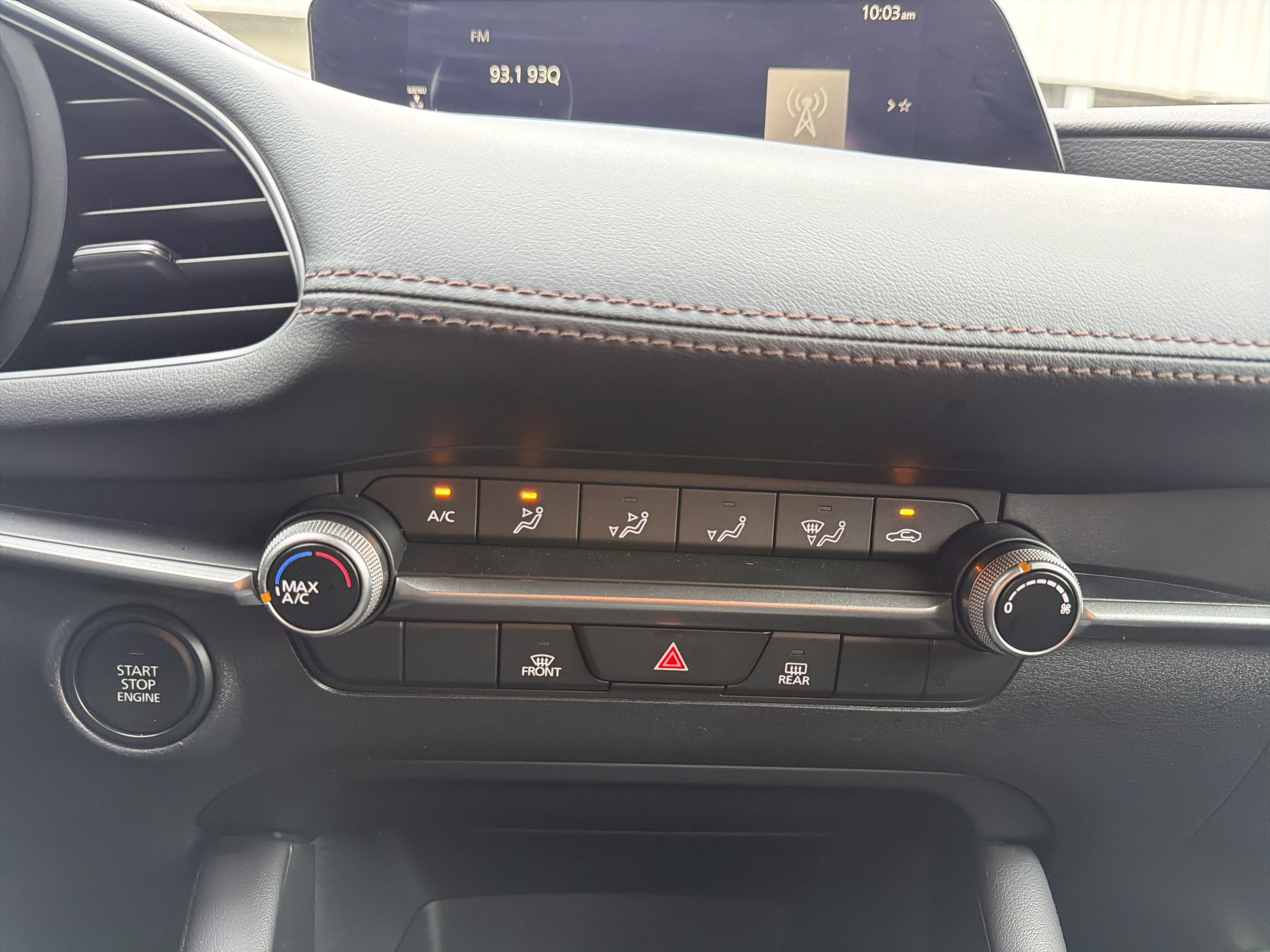 Certified 2025 MAZDA MAZDA3 s FWD image 12