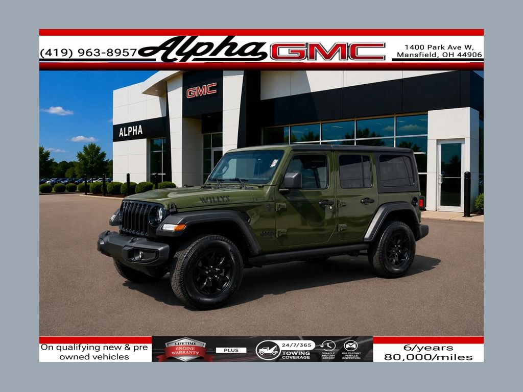 Used 2021 Jeep Wrangler Unlimited Sport AWD/4WD 360° Tour