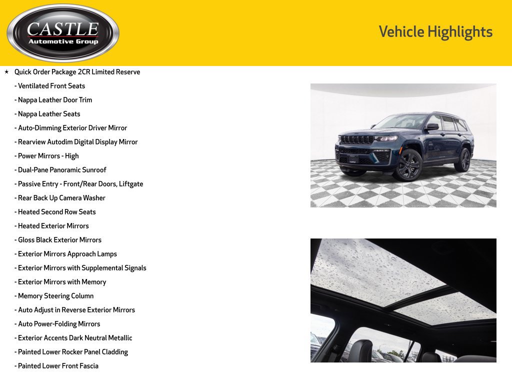 New 2027 Jeep Grand Cherokee L Limited AWD/4WD image 3