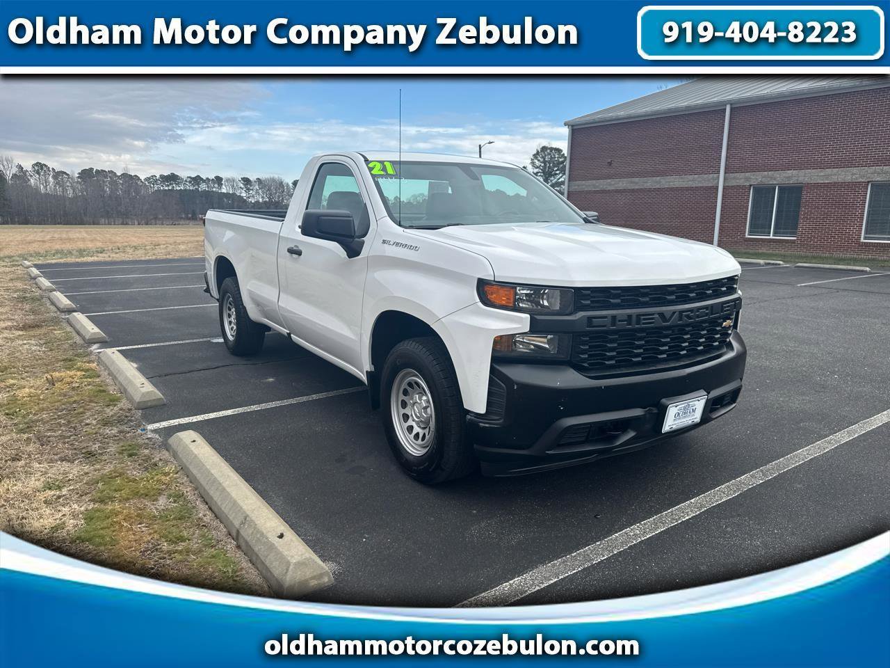 Used 2021 Chevrolet Silverado 1500 W/T w/ Trailering Package RWD image 1