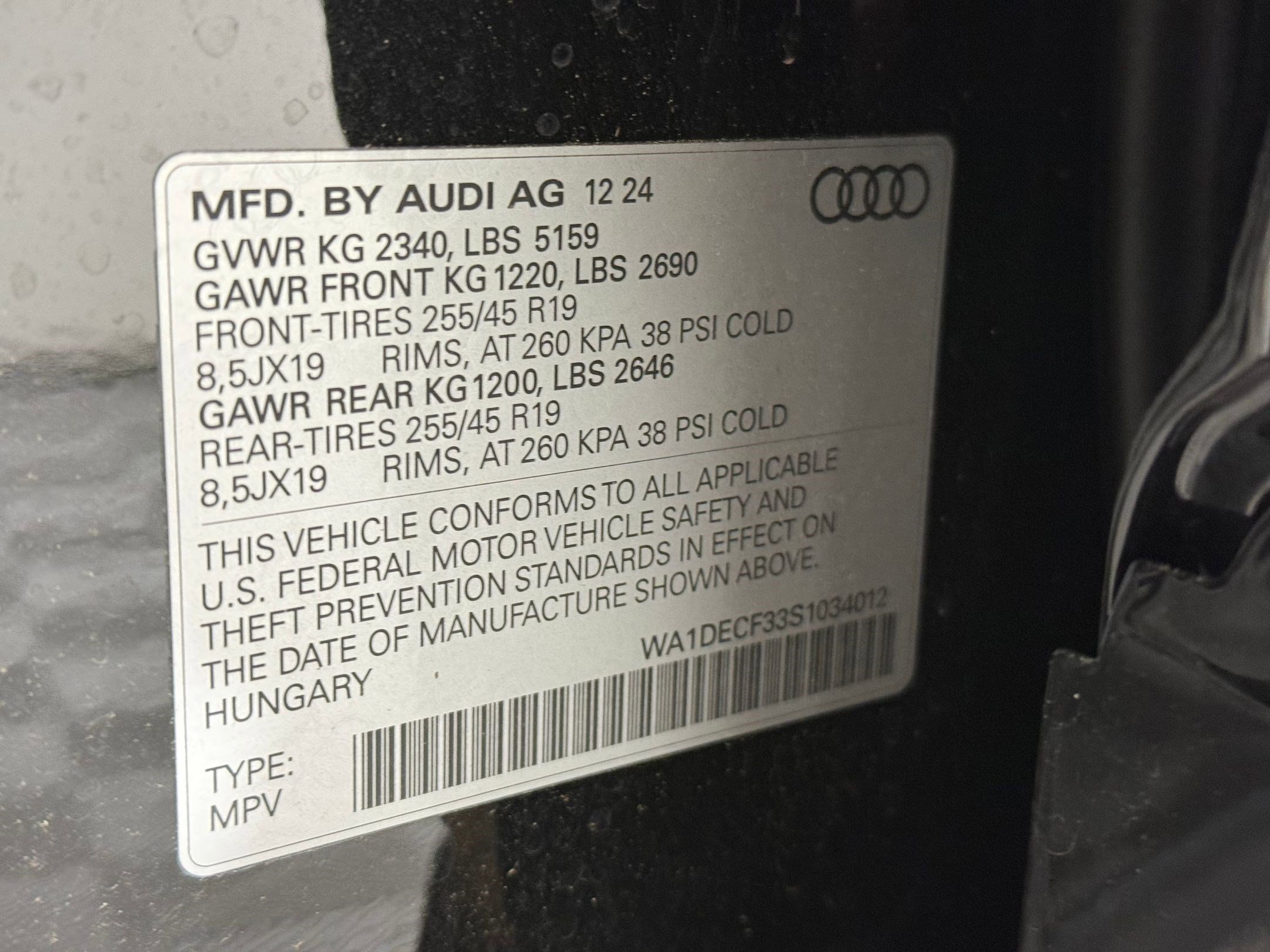 New 2025 Audi Q3 2.0T Premium image 20