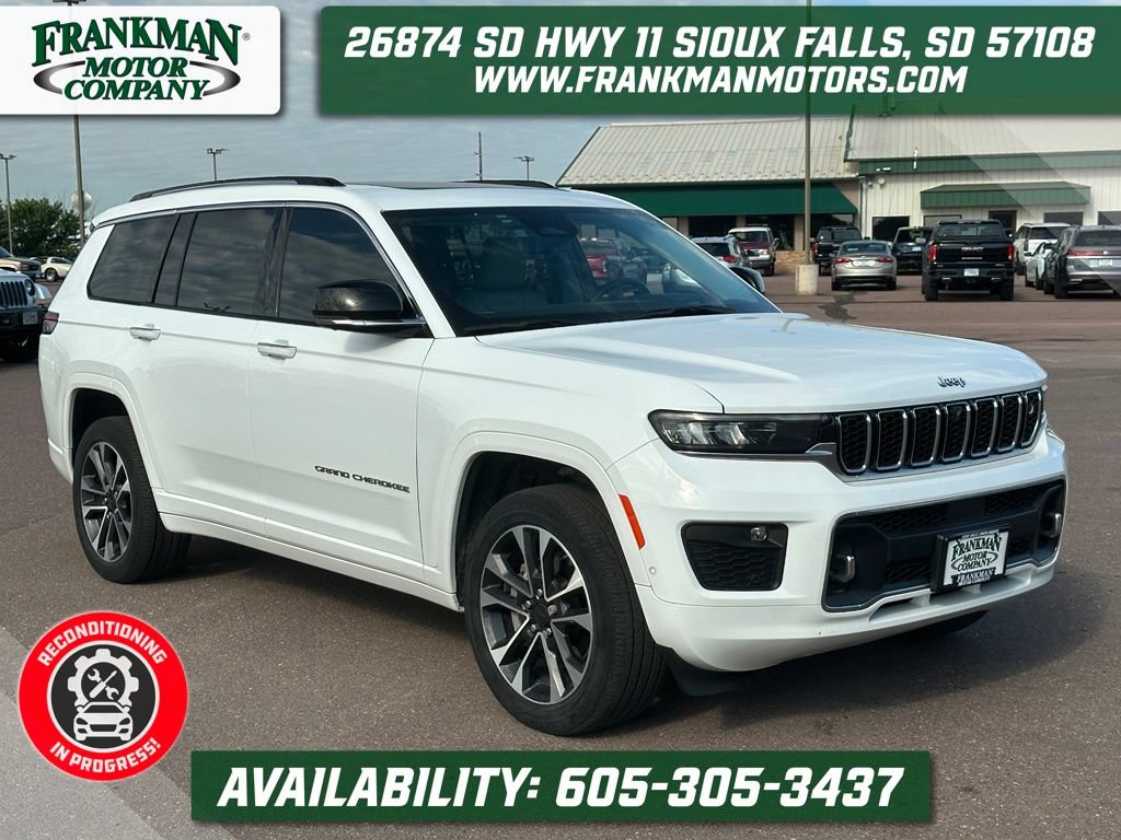 Used 2021 Jeep Grand Cherokee L Overland w/ Advanced Protech Group III AWD/4WD video 1