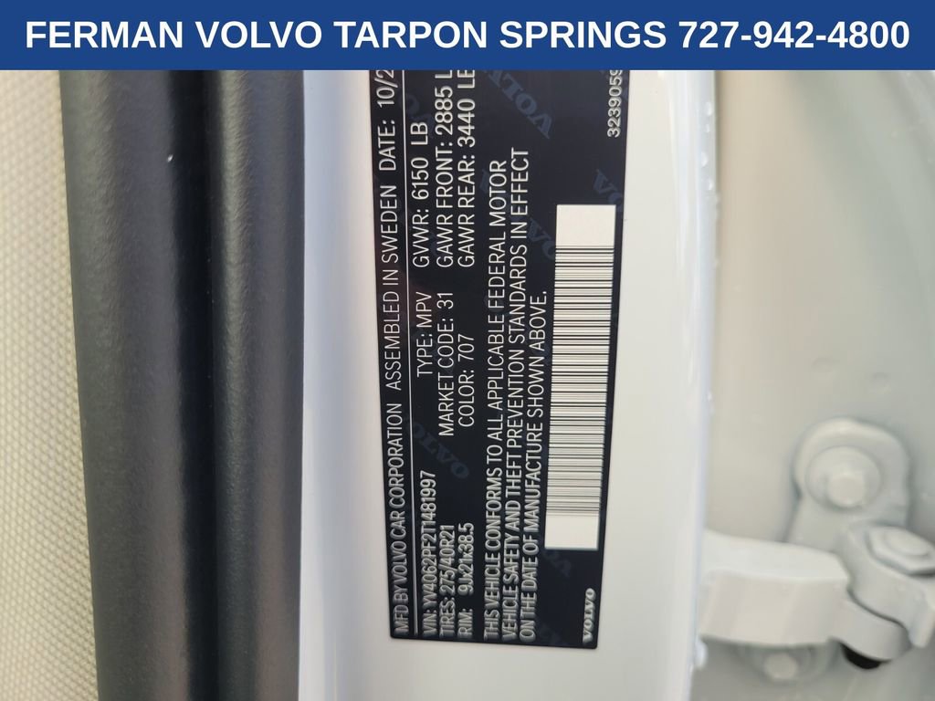 New 2026 Volvo XC90 B6 Ultra w/ Protection Package Premier image 23