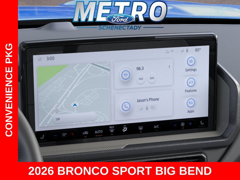 New 2026 Ford Bronco Sport Big Bend w/ Convenience Package AWD/4WD image 14
