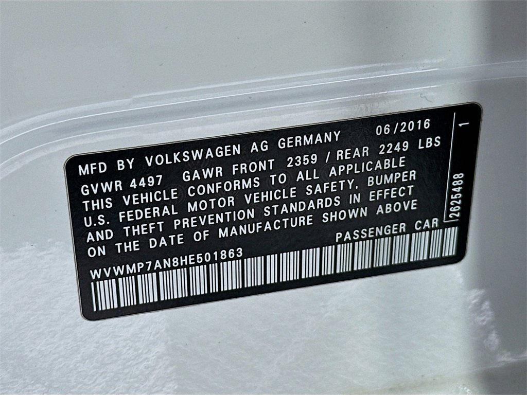 Used 2017 Volkswagen CC R-Line Executive image 31