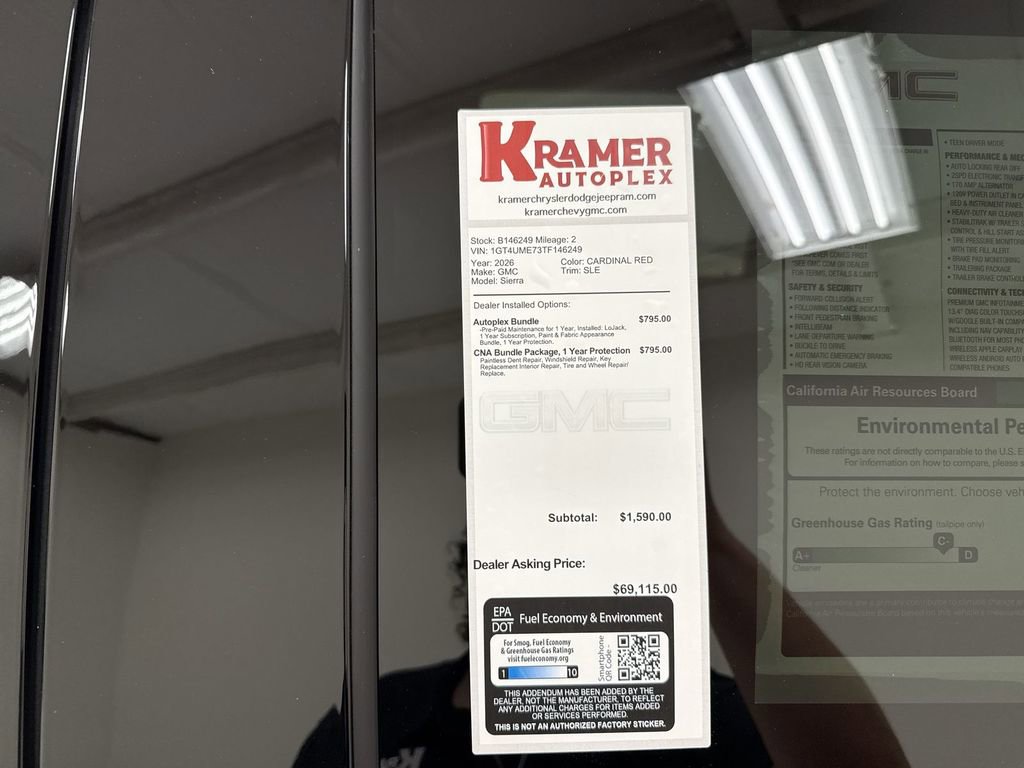 New 2026 GMC Sierra 2500 SLE w/ SLE Value Package; image 35