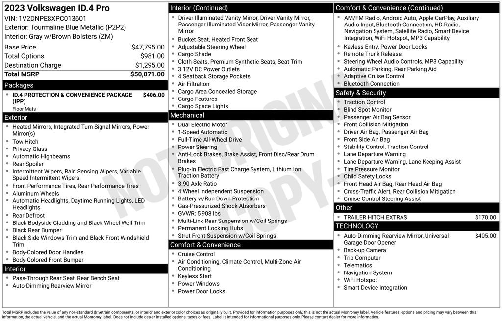 Certified 2023 Volkswagen ID.4 Pro AWD/4WD image 14
