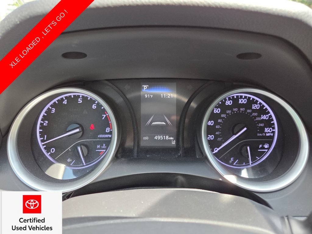 Certified 2025 Toyota Camry XLE FWD image 31