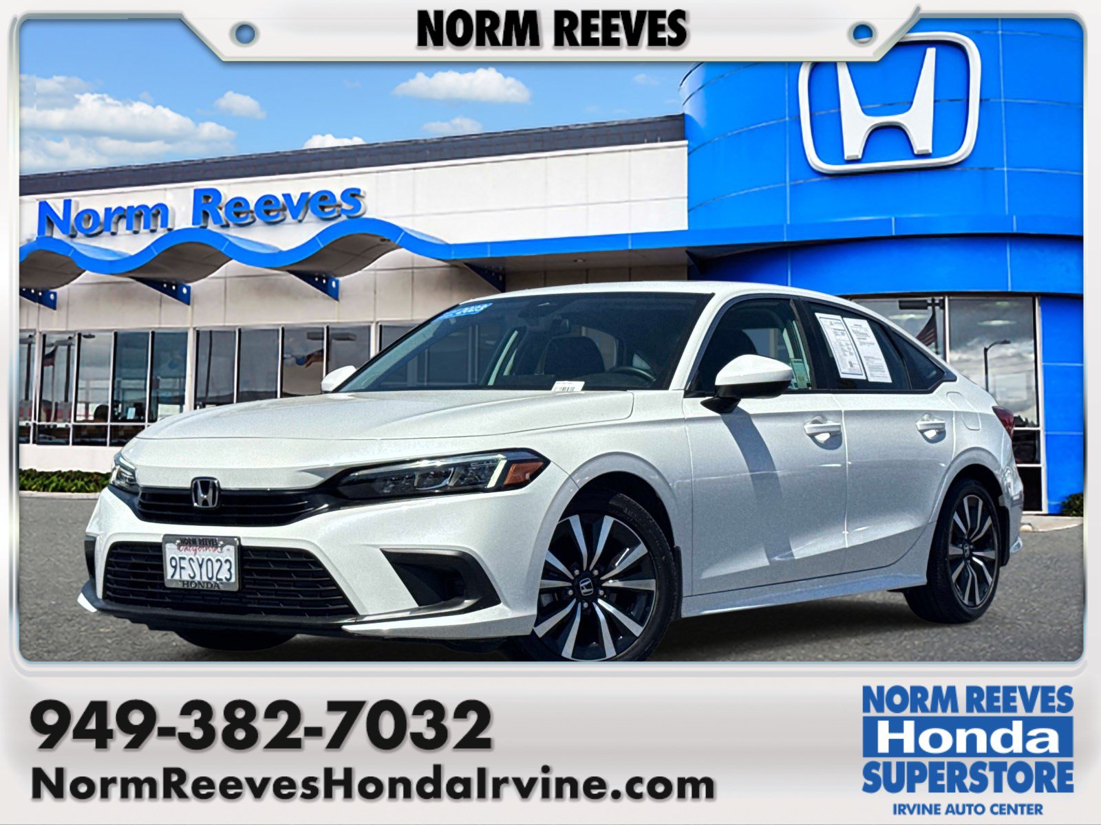 Certified 2023 Honda Civic EX