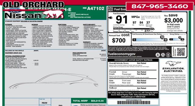 Used 2022 Ford Mustang Mach-E Premium image 7