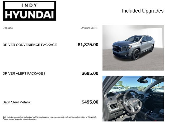 Used 2020 GMC Terrain SLE w/ Driver Convenience Package FWD image 4