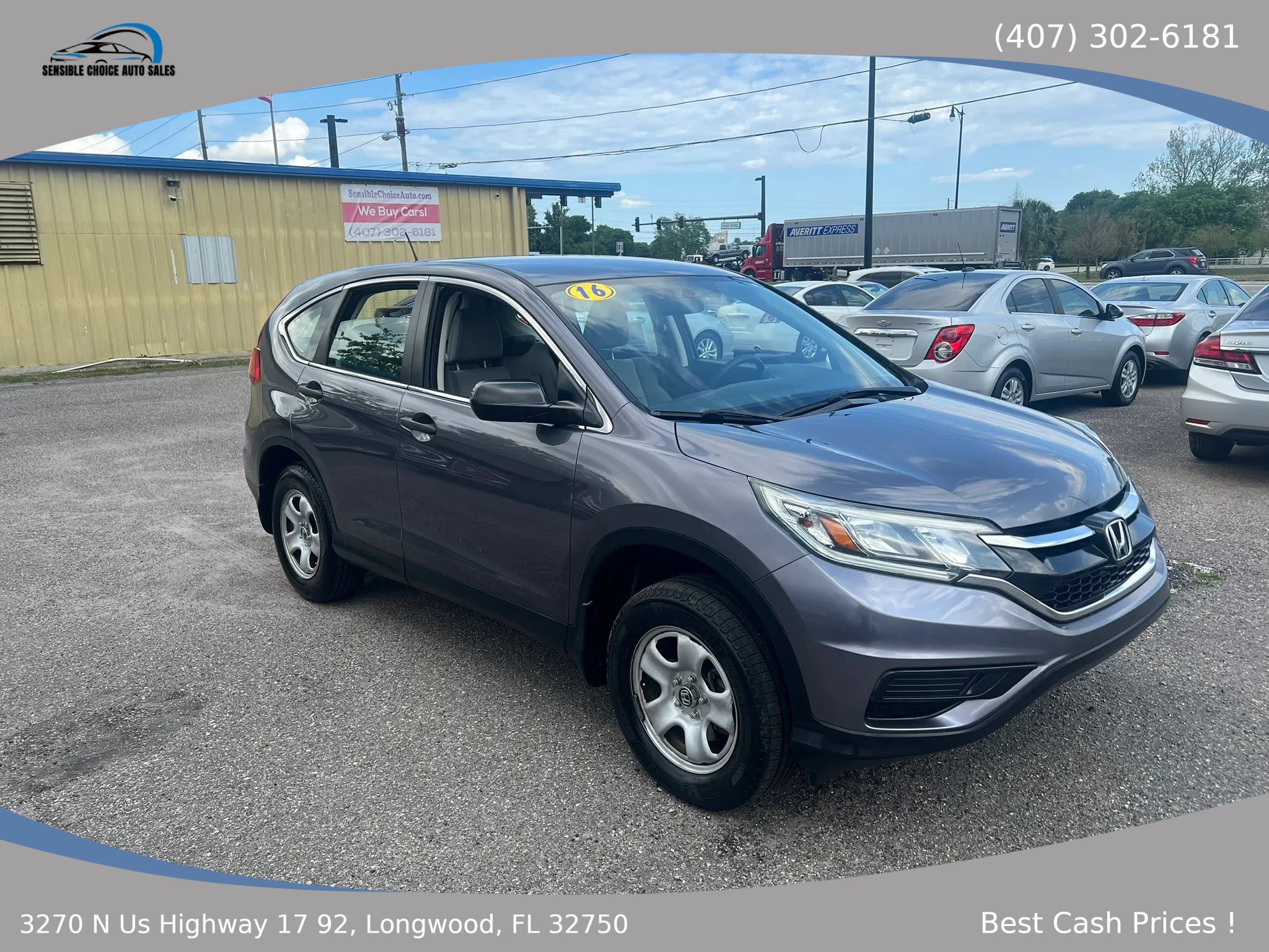 Used 2016 Honda CR-V LX