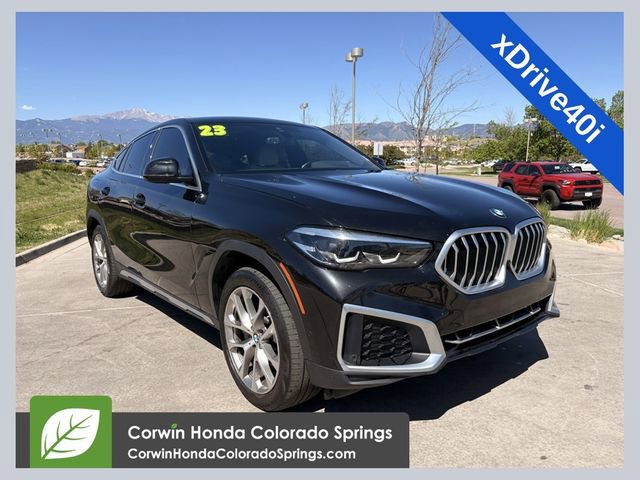 Used 2023 BMW X6 xDrive40i w/ Premium Package AWD/4WD image 1