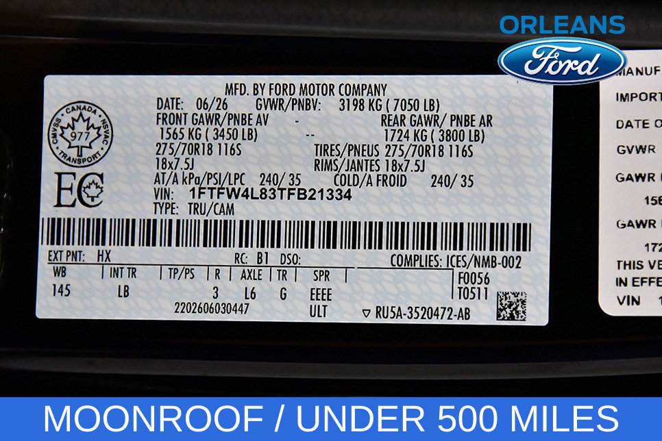 Used 2026 Ford F150 Tremor w/ Tow/Haul Package AWD/4WD image 15
