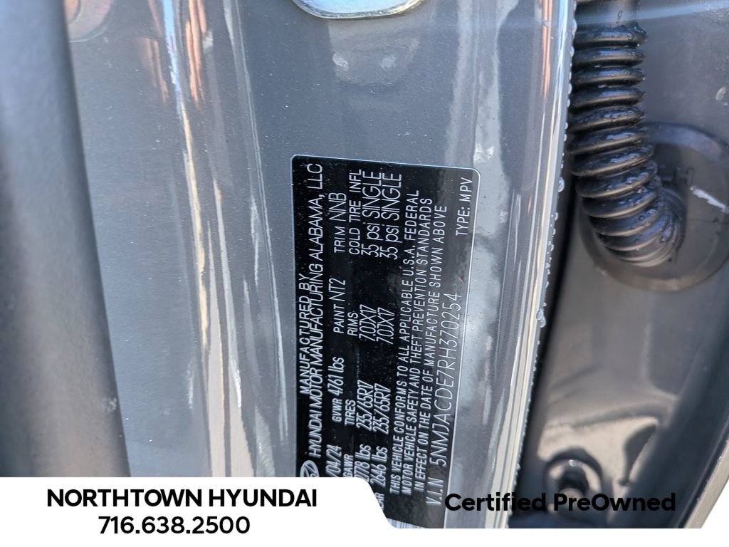 Certified 2024 Hyundai Tucson SE image 34