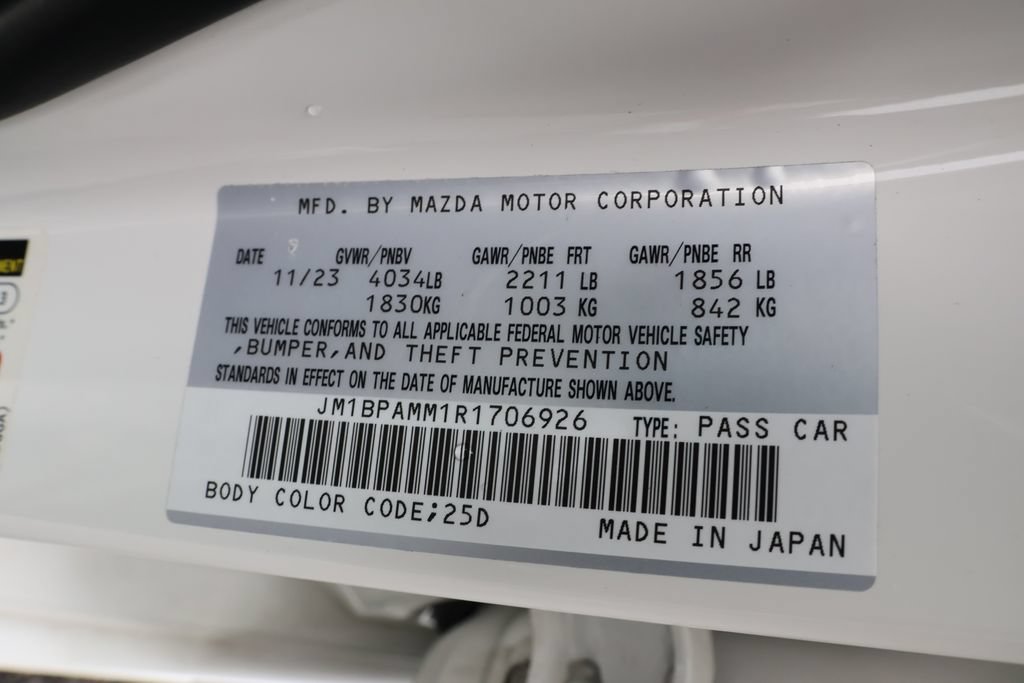Used 2024 MAZDA MAZDA3 s FWD image 44