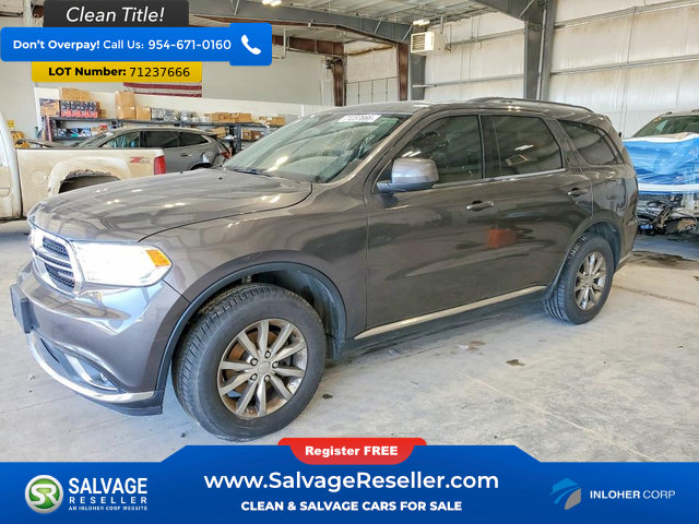 Used 2017 Dodge Durango SXT w/ Quick Order Package 23B AWD/4WD image 1