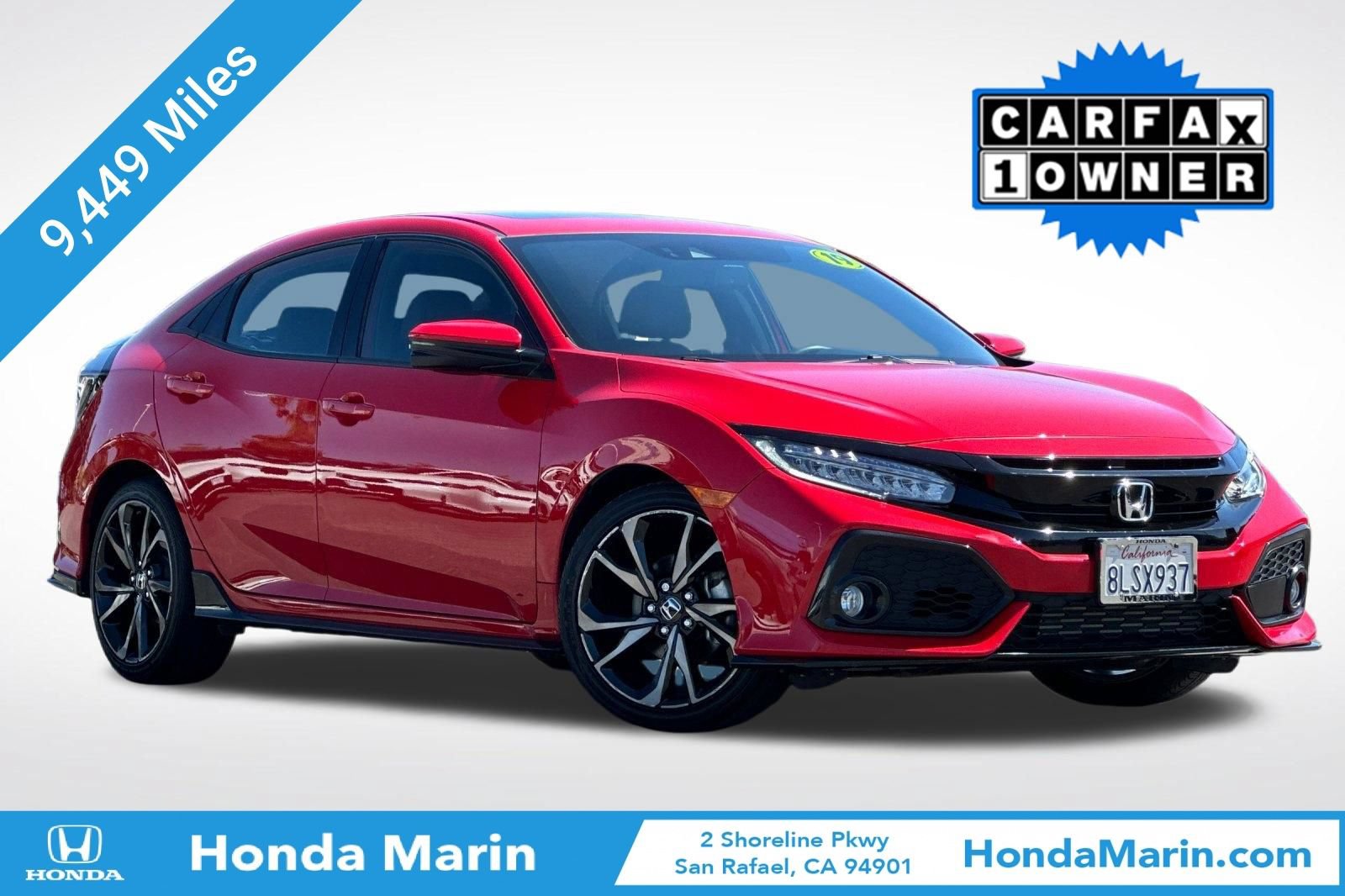Used 2019 Honda Civic Sport Touring