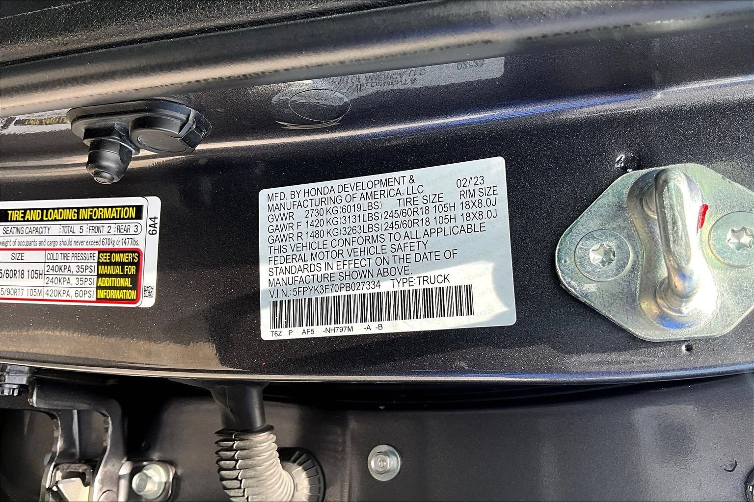 Used 2023 Honda Ridgeline RTL-E image 18