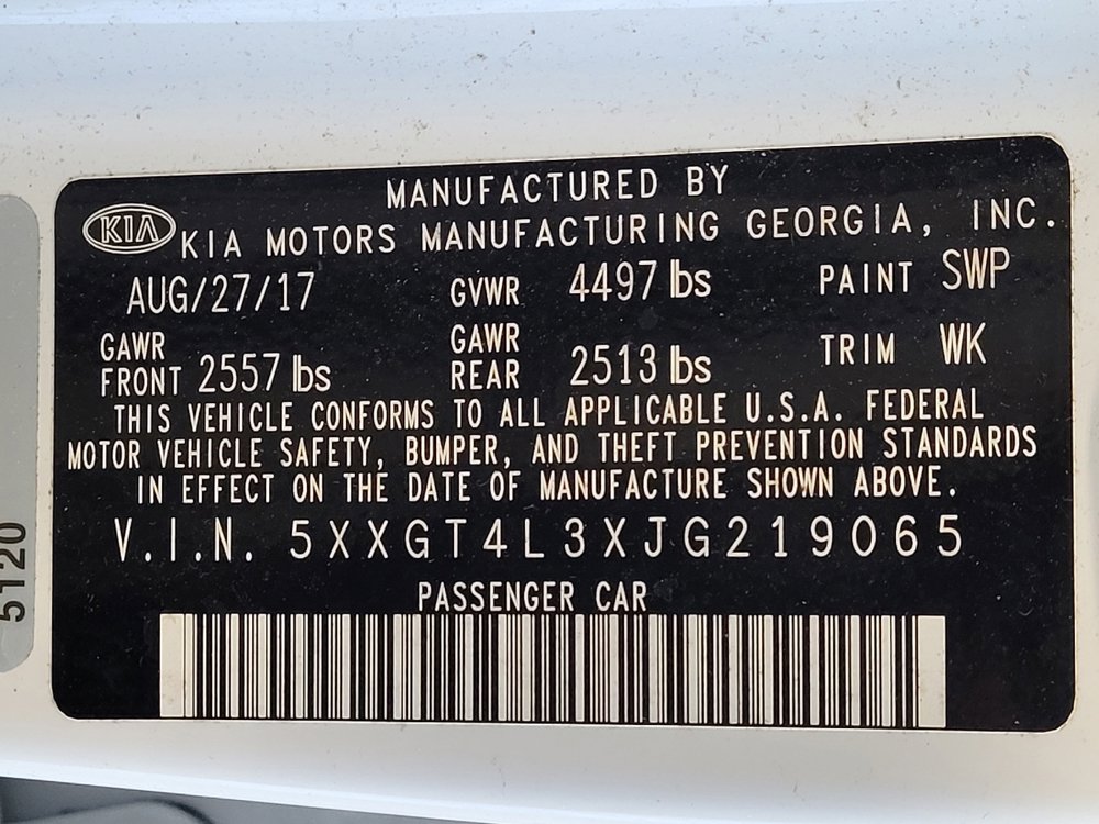 Used 2018 Kia Optima LX FWD image 33
