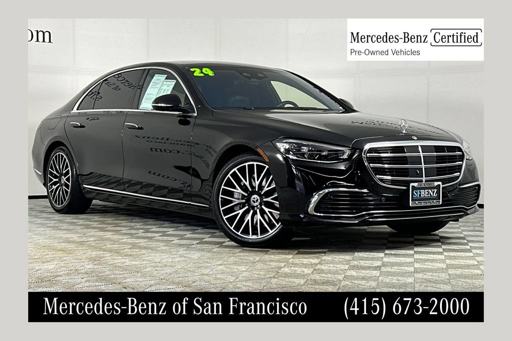 Certified 2024 Mercedes-Benz S 580 4MATIC Sedan