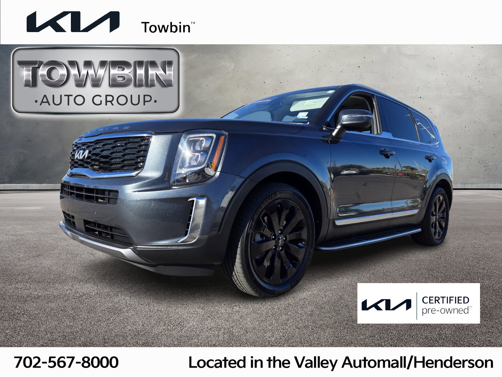 Certified 2022 Kia Telluride EX w/ EX Premium Package