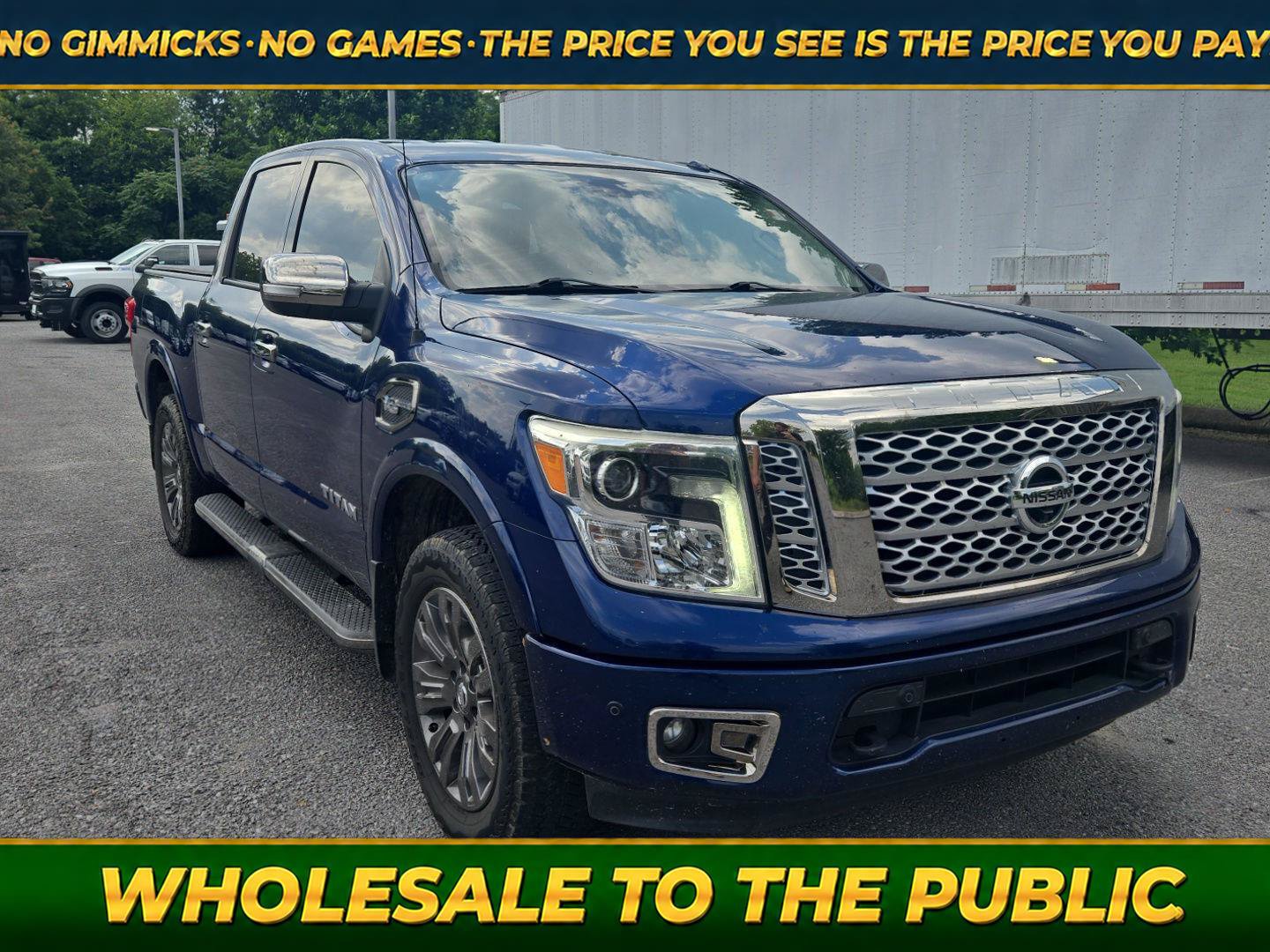 Used 2017 Nissan Titan Platinum Reserve AWD/4WD image 1