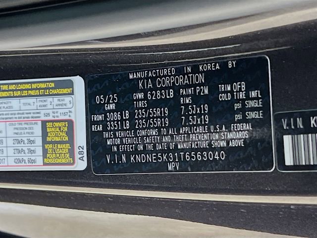 New 2026 Kia Carnival SX Prestige image 35