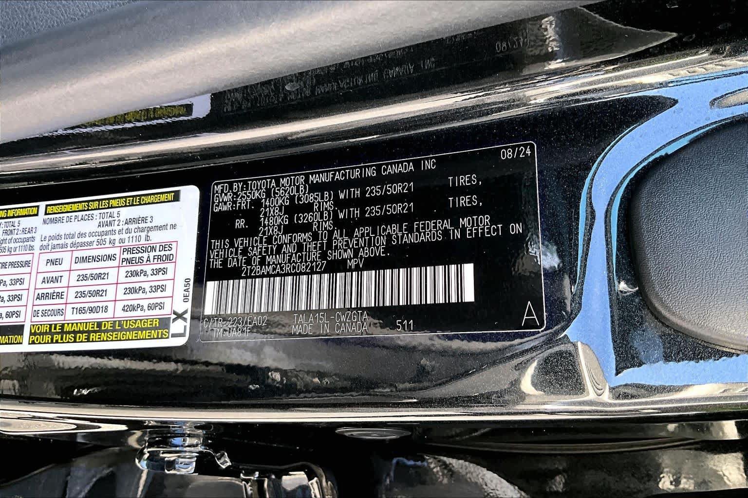 Used 2024 Lexus RX 350 Premium w/ Convenience Package AWD/4WD image 37