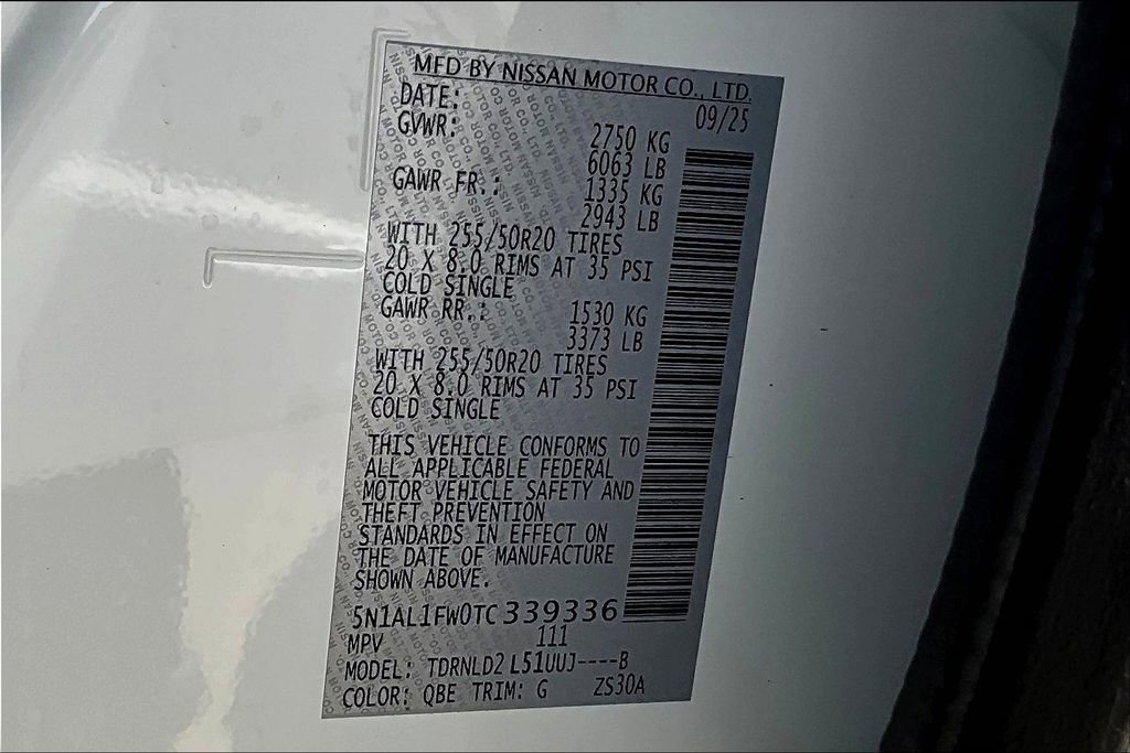 New 2026 INFINITI QX60 Sport w/ Dark Cargo Package image 23