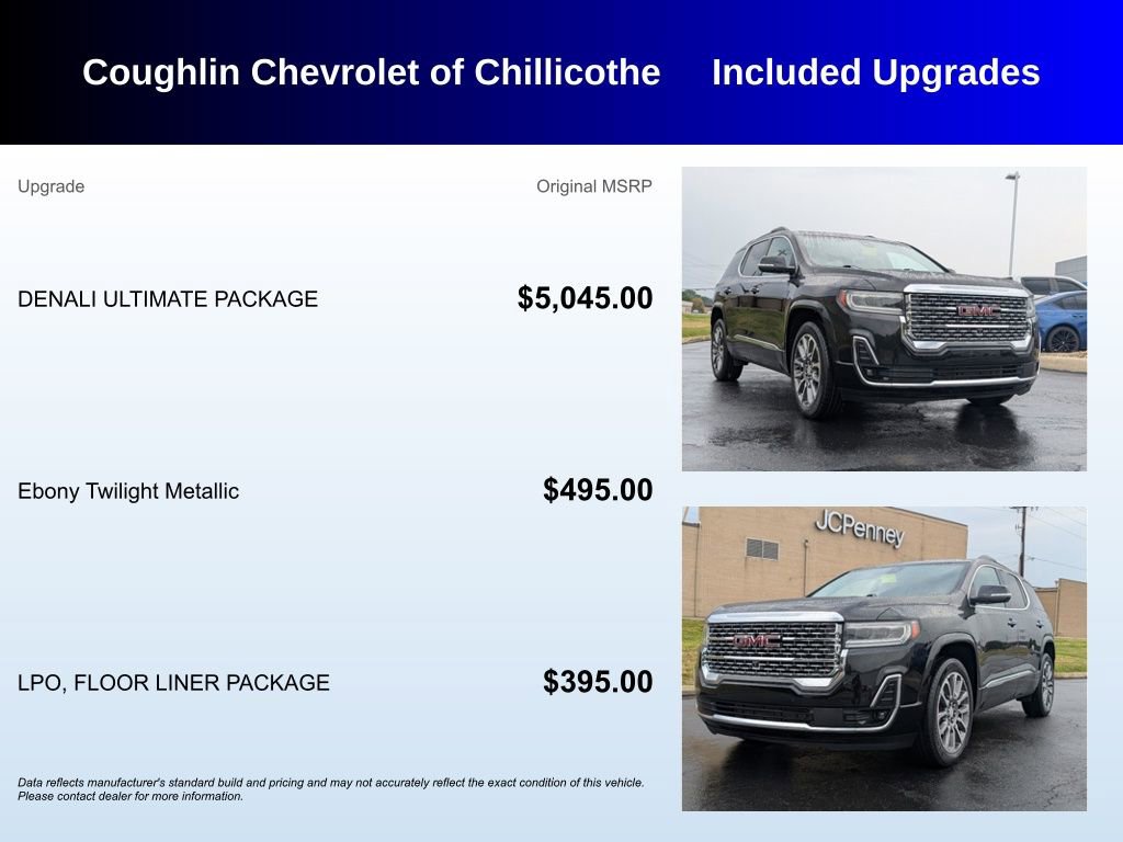 Used 2021 GMC Acadia Denali w/ Denali Ultimate Package image 3