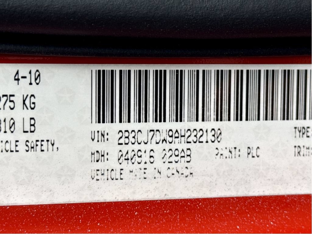 Used 2010 Dodge Challenger SRT8 w/ SRT Option Group II RWD image 26