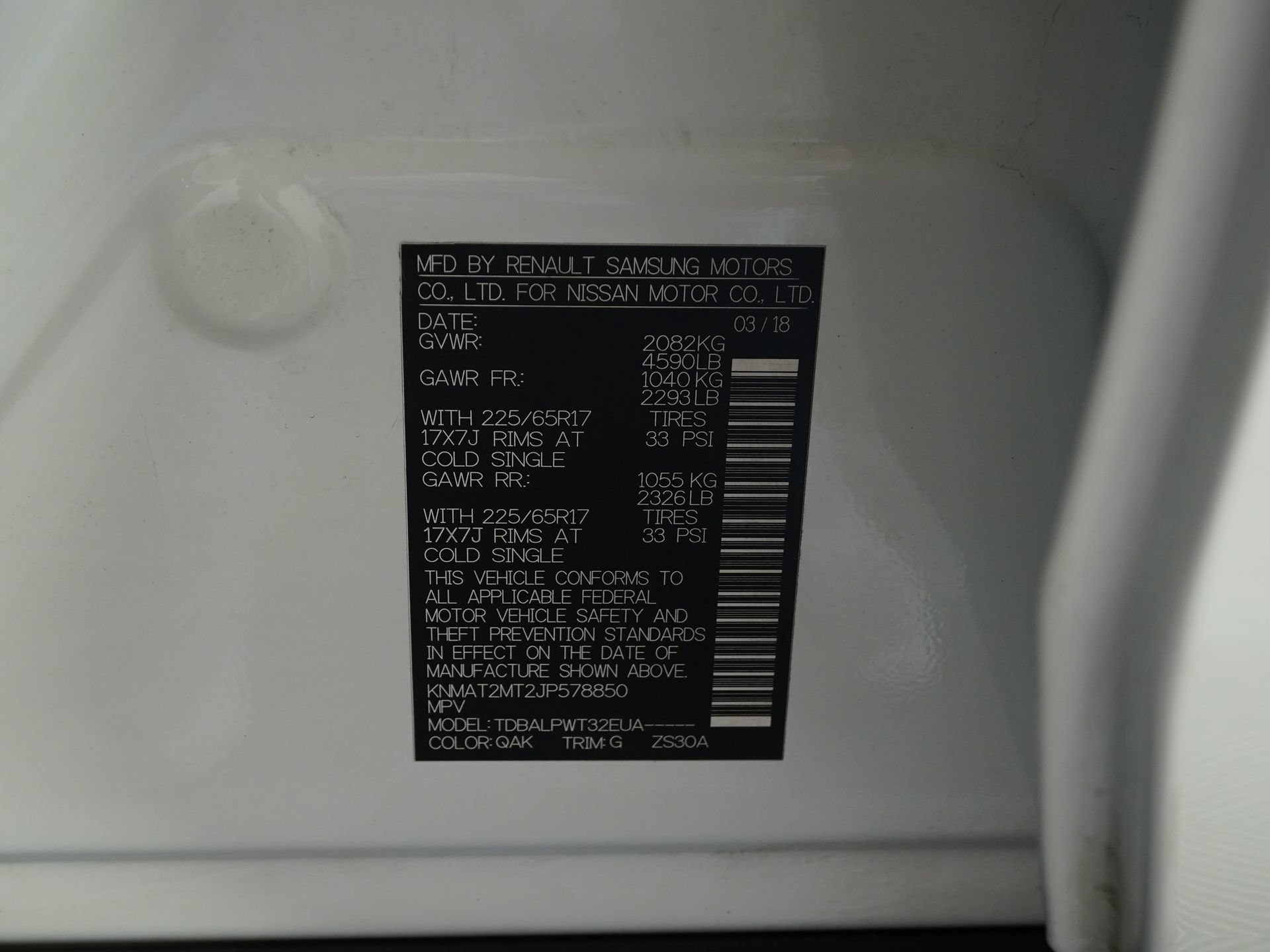 Used 2018 Nissan Rogue S FWD image 27