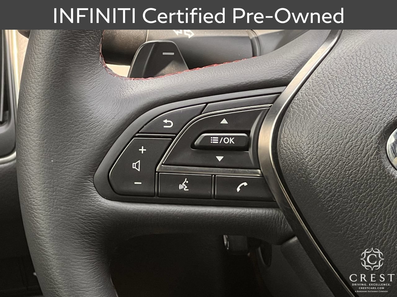 Certified 2023 INFINITI Q50 Red Sport 400 w/ Black Opal Edition RWD image 15