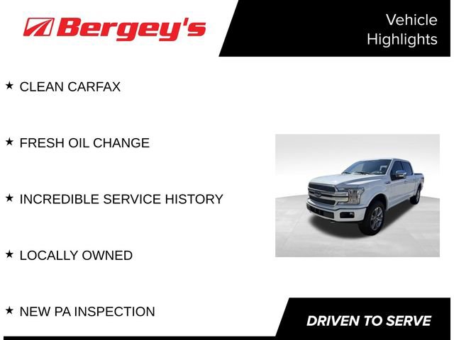 Used 2020 Ford F150 Platinum w/ Equipment Group 701A Luxury image 4