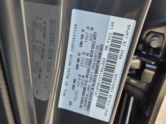 New 2026 MAZDA MAZDA3 2.5 Turbo Sedan w/Premium Plus image 21