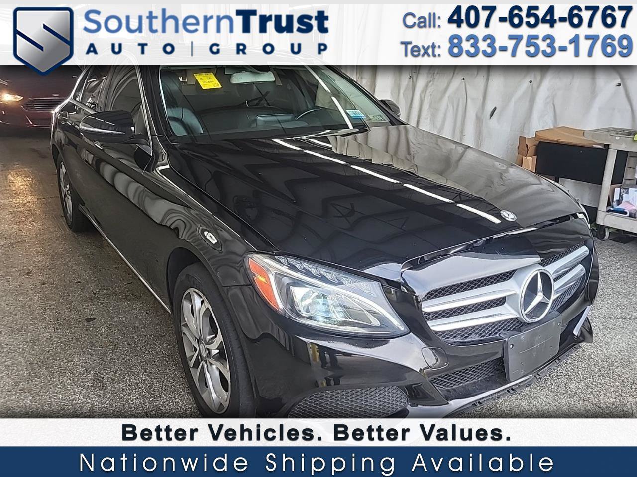 Used 2017 Mercedes-Benz C 300 4MATIC Sedan w/ Premium 3 Package image 1
