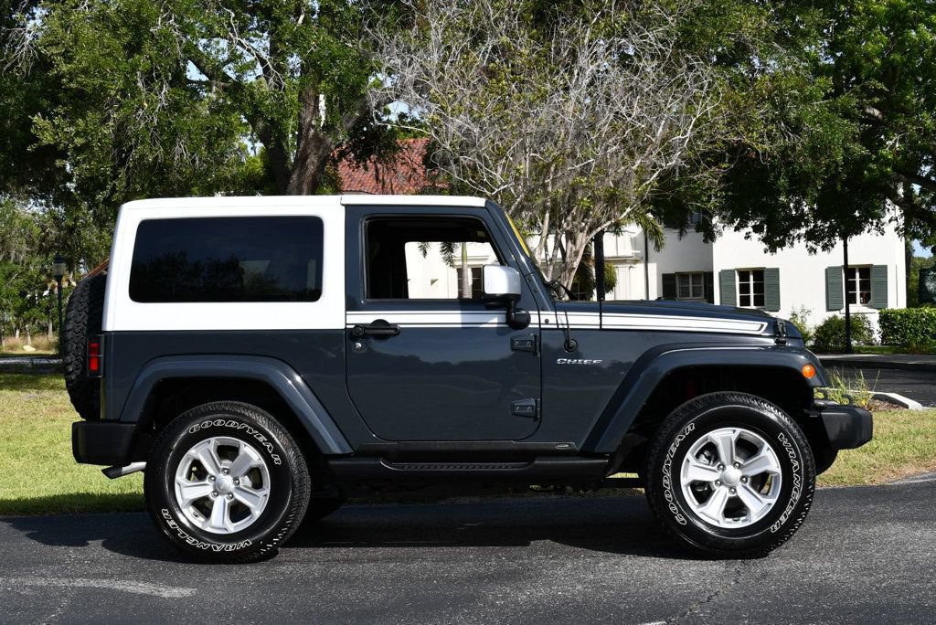 Used 2017 Jeep Wrangler Sahara w/ Quick Order Package 24E Chief AWD/4WD image 32