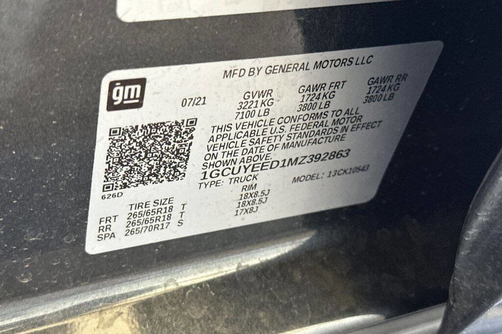 Used 2021 Chevrolet Silverado 1500 RST w/ Z71 Off-Road Package image 29