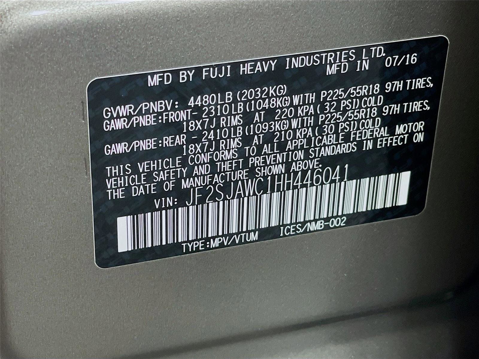 Used 2017 Subaru Forester 2.5i Touring AWD/4WD image 35