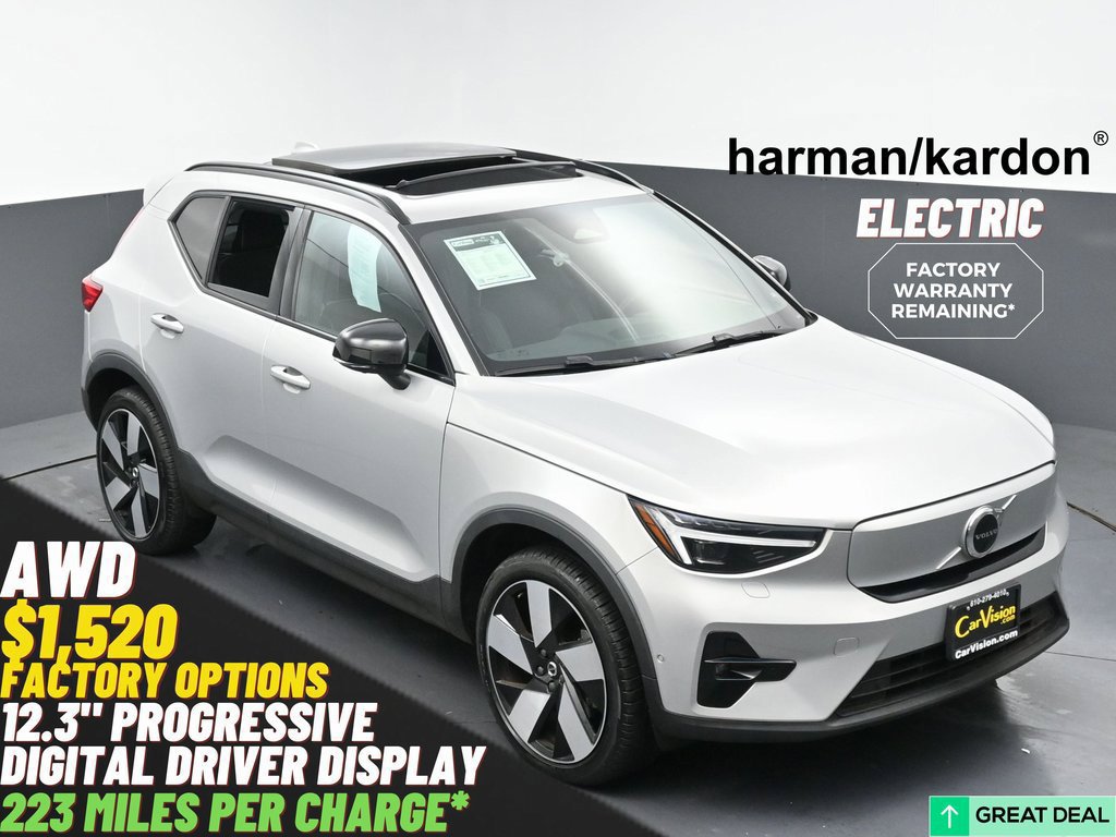 Used 2023 Volvo XC40 Recharge Ultimate w/ Protection Package Premier