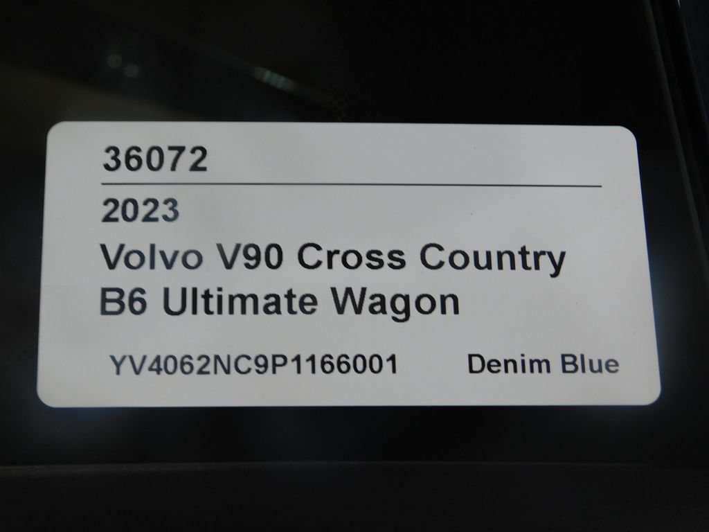 Used 2023 Volvo V90 B6 Cross Country Ultimate AWD/4WD image 69