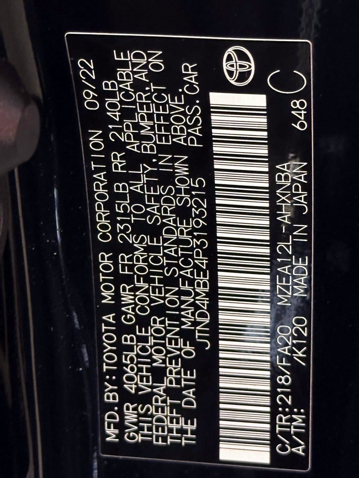 Certified 2023 Toyota Corolla SE FWD image 32