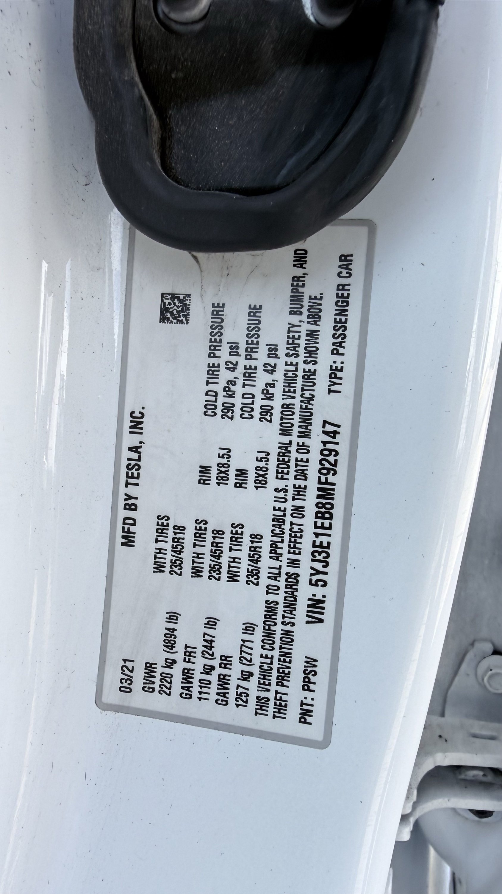 Used 2021 Tesla Model 3 Long Range AWD/4WD image 24
