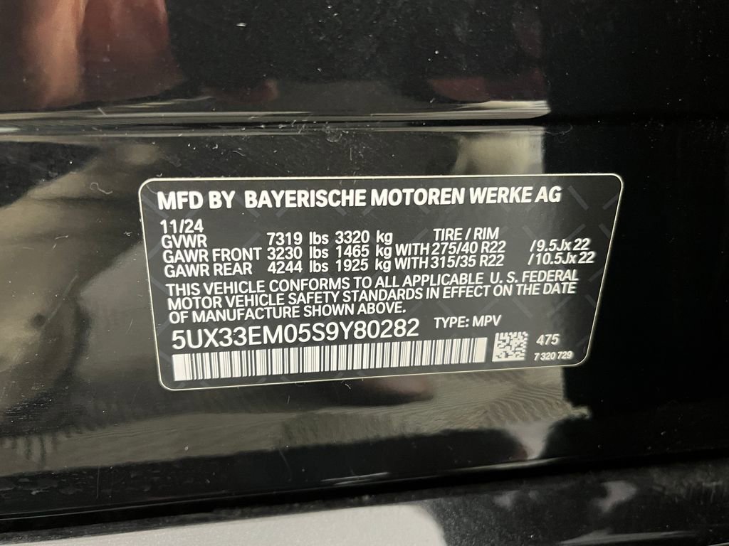 Certified 2025 BMW X7 M60i AWD/4WD image 26