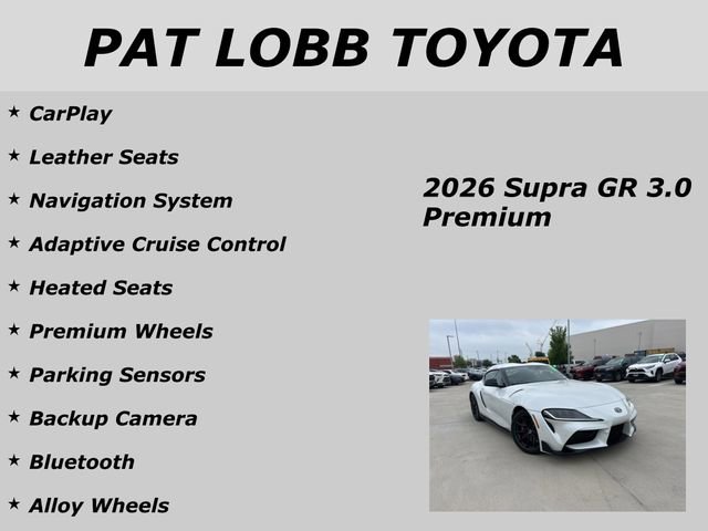 Certified 2026 Toyota Supra Premium w/ Driver Assist Package RWD image 21