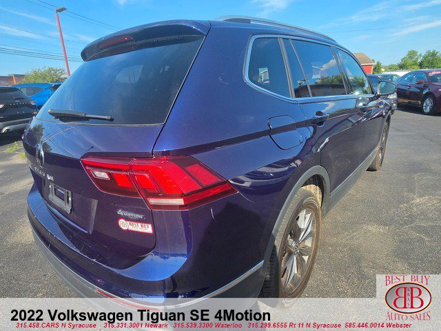 Used 2022 Volkswagen Tiguan SE w/ Panoramic Sunroof Package AWD/4WD image 3
