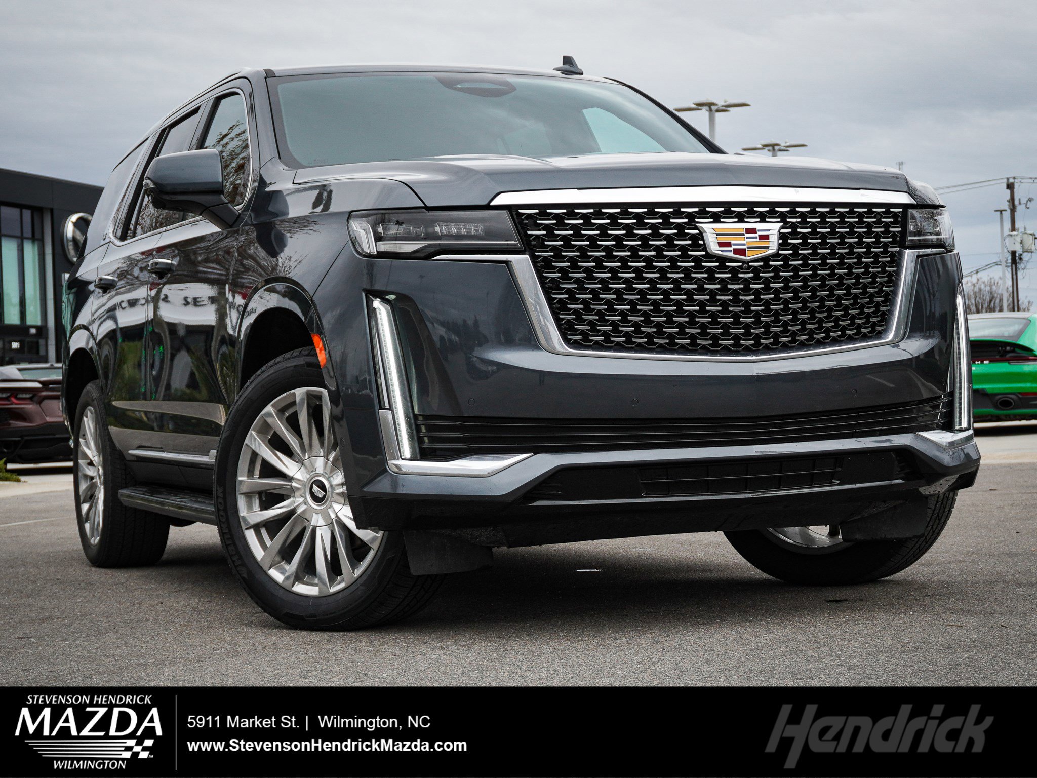 Used 2021 Cadillac Escalade Premium Luxury w/ Driver Assist Tech Package image 1